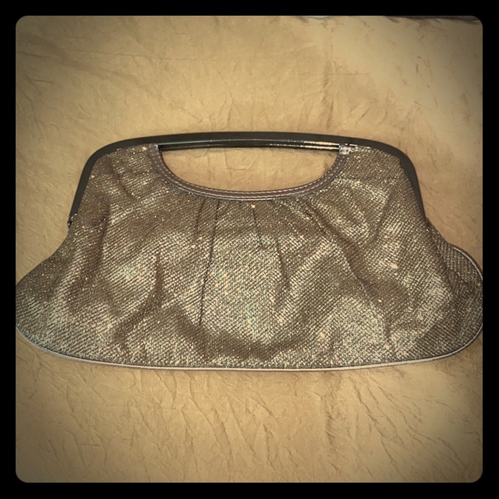 Express rose gold clutch